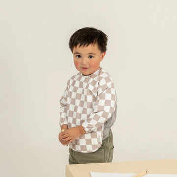 Taupe Checkered 
